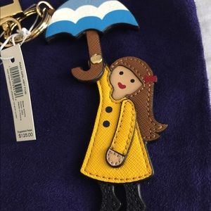 Tory Burch Accessories - {Tory Burch} Rain Girl Key Fob Tory Burch Accessories - {Tory Burch} Rain Girl Key Fob